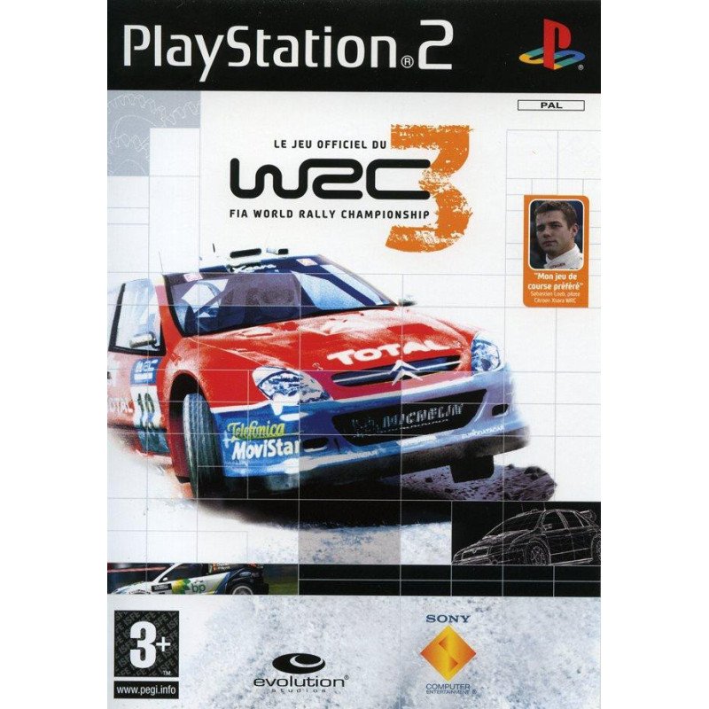 PS2 Wrc 3 World Rally Championship Cib