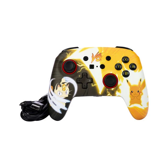 Manette Nintendo Switch Pikachu Vs Miaouss