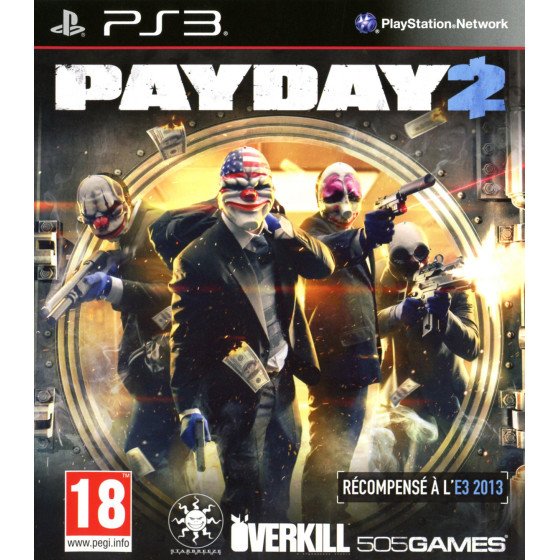 PS3 Payday 2 Cib
