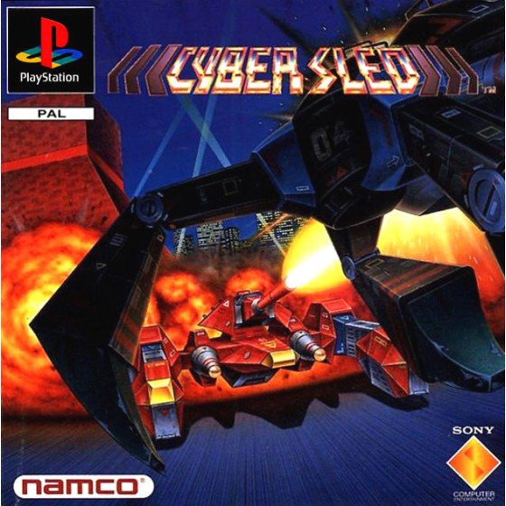 PS1 Cyber sled cib