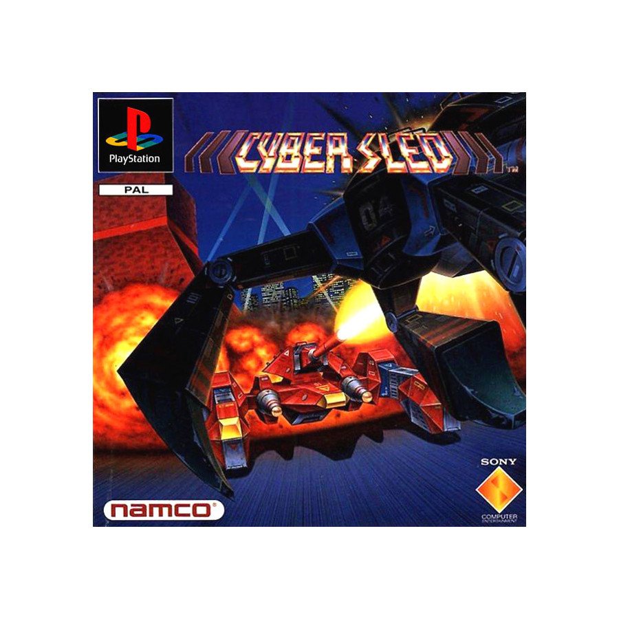 PS1 Cyber sled cib