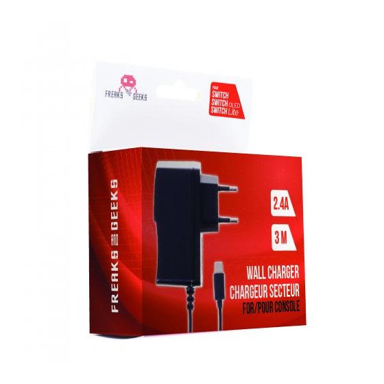 Chargeur secteur Console Nintendo Switch Neuf