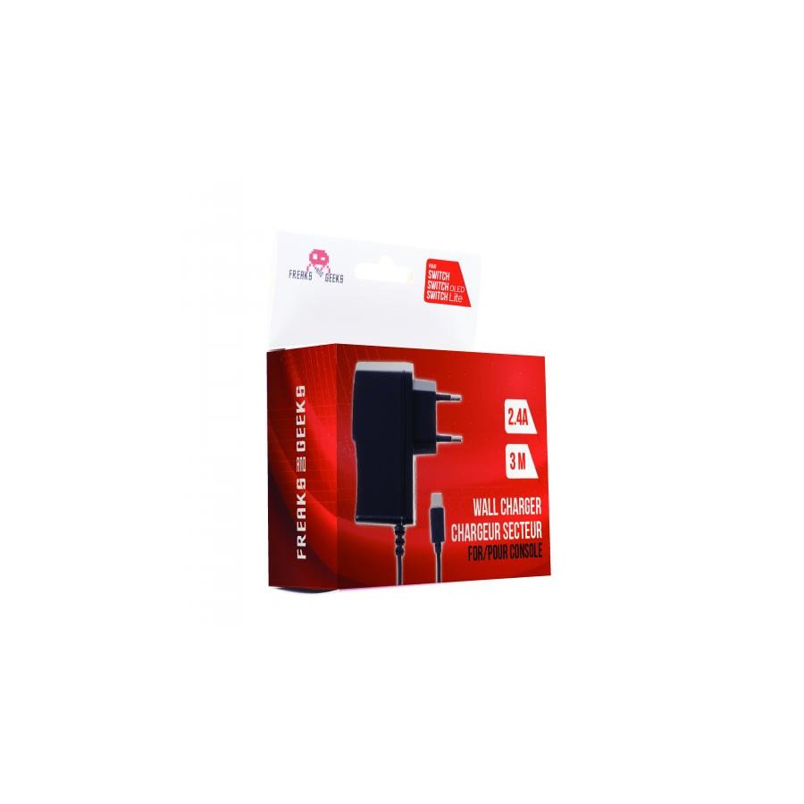 Chargeur secteur Console Nintendo Switch Neuf