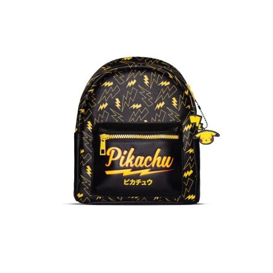 Pokemon Pikachu Mini Sac à Dos Similicuir 30x14x23cm