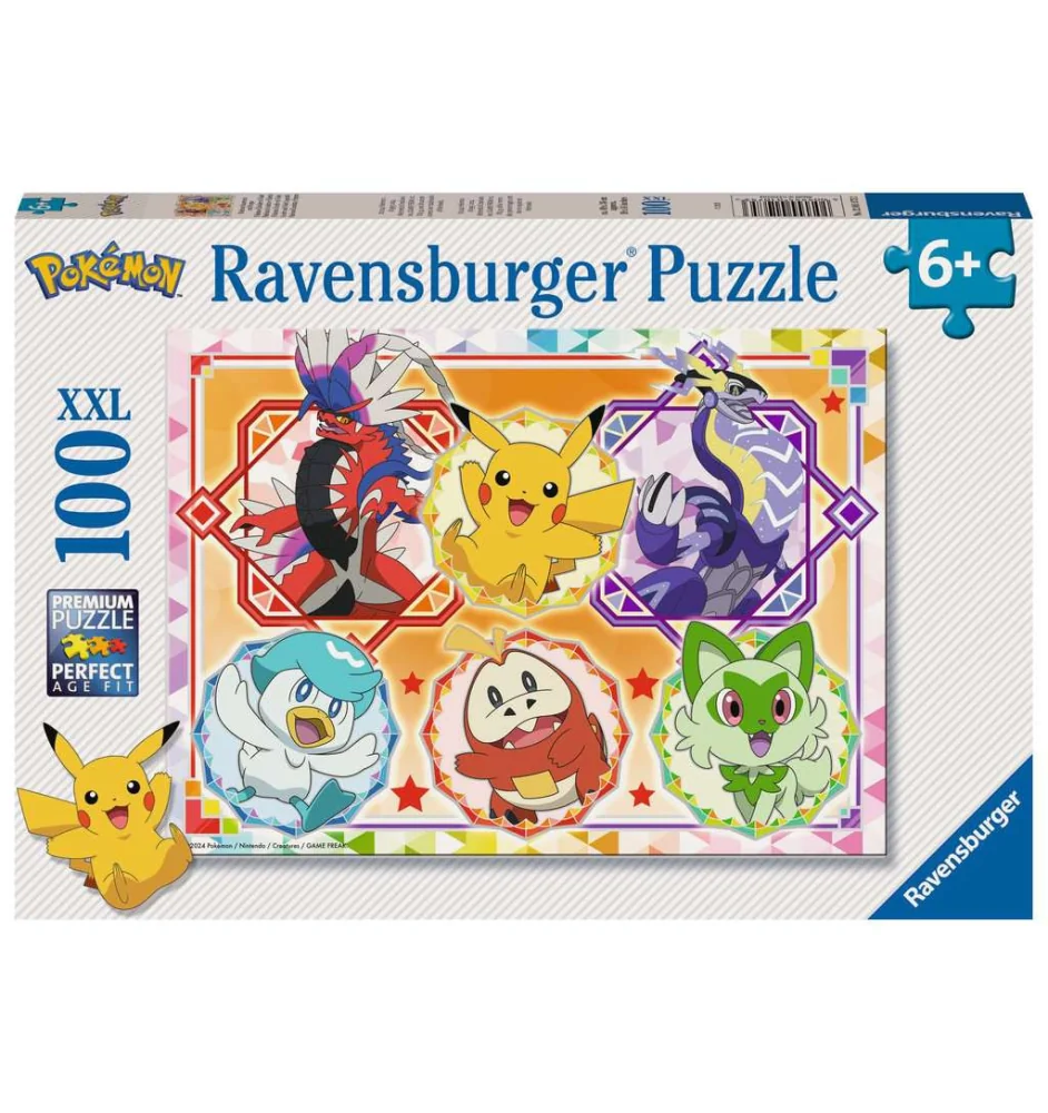 Pokemon Ecarlate et Violet Puzzle 100P XXL
