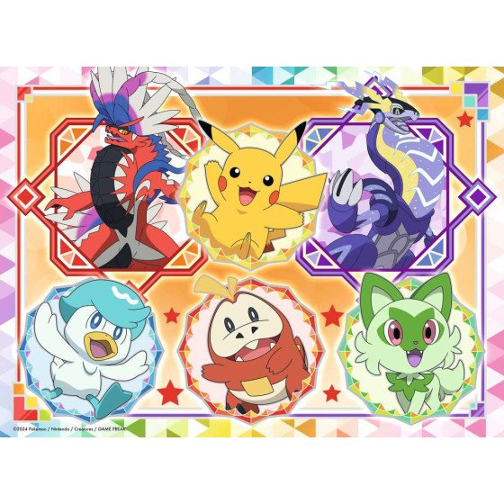 Pokemon Ecarlate et Violet Puzzle 100P XXL