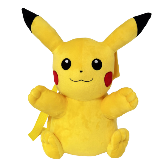 Pokemon Pikachu Sac à dos Peluche 35cm