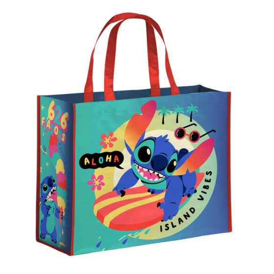 Stitch Island Vibes Shopping Bag Cabas 45x20x40cm