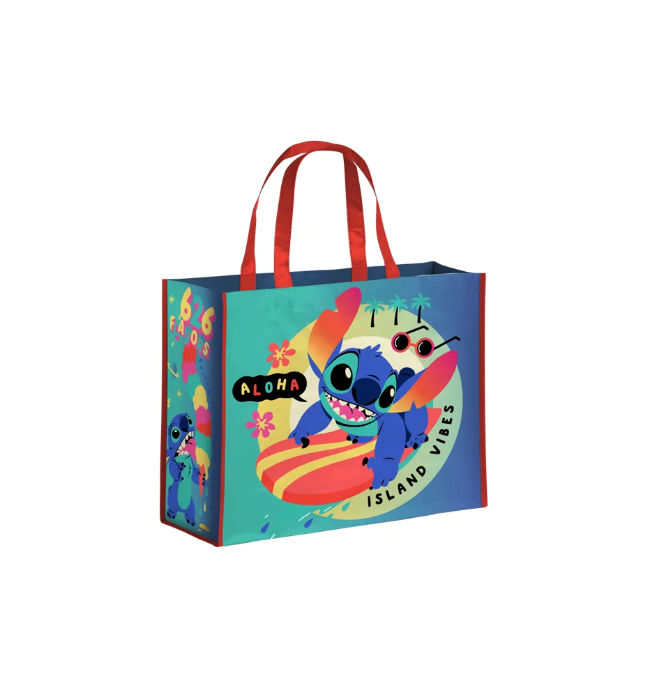 Stitch Island Vibes Shopping Bag Cabas 45x20x40cm