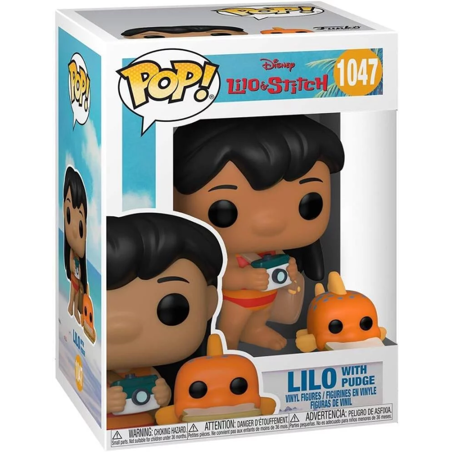 Figurine Funko Pop Lilo & Stitch N°1047 Lilo w/Pudge
