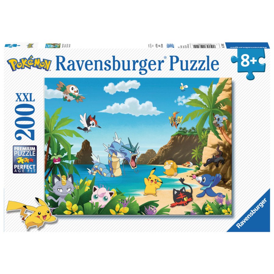 Pokemon Puzzle Attrapez-les Tous 200 Pces