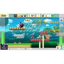 WII U Super Mario Maker + art book Cib