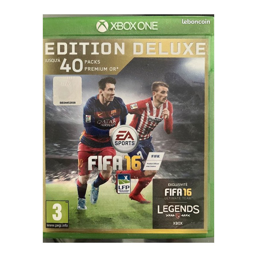 Xbox one Fifa 16 edition deluxe