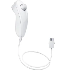 White Wii Nunchuk Controller (Loose)