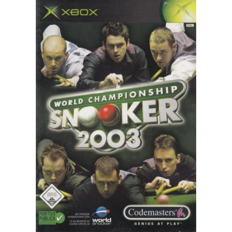 Xbox 1ere Snooker 2003 cib