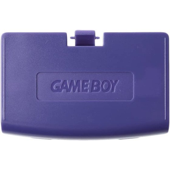 cache pile pour gameboy advance violette