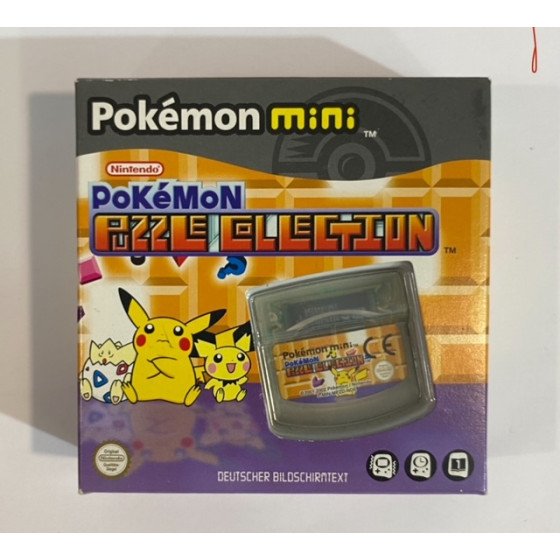 Nintendo Pokémon Mini Puzzle Collection NOE Cib