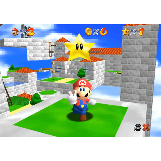 N64 Super Mario 64 Loose Eur