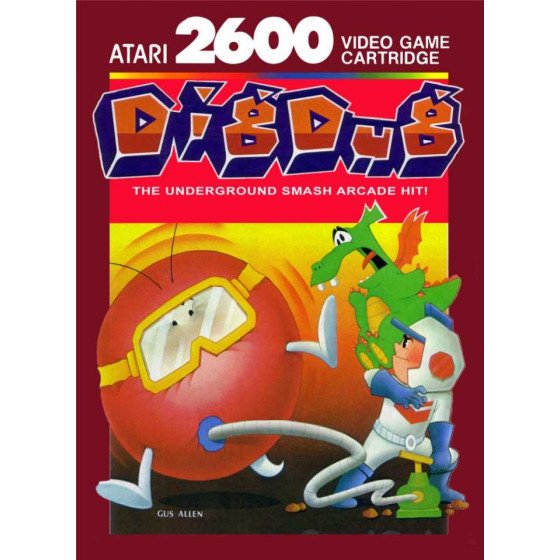 Atari 2600 Dig Dug Loose