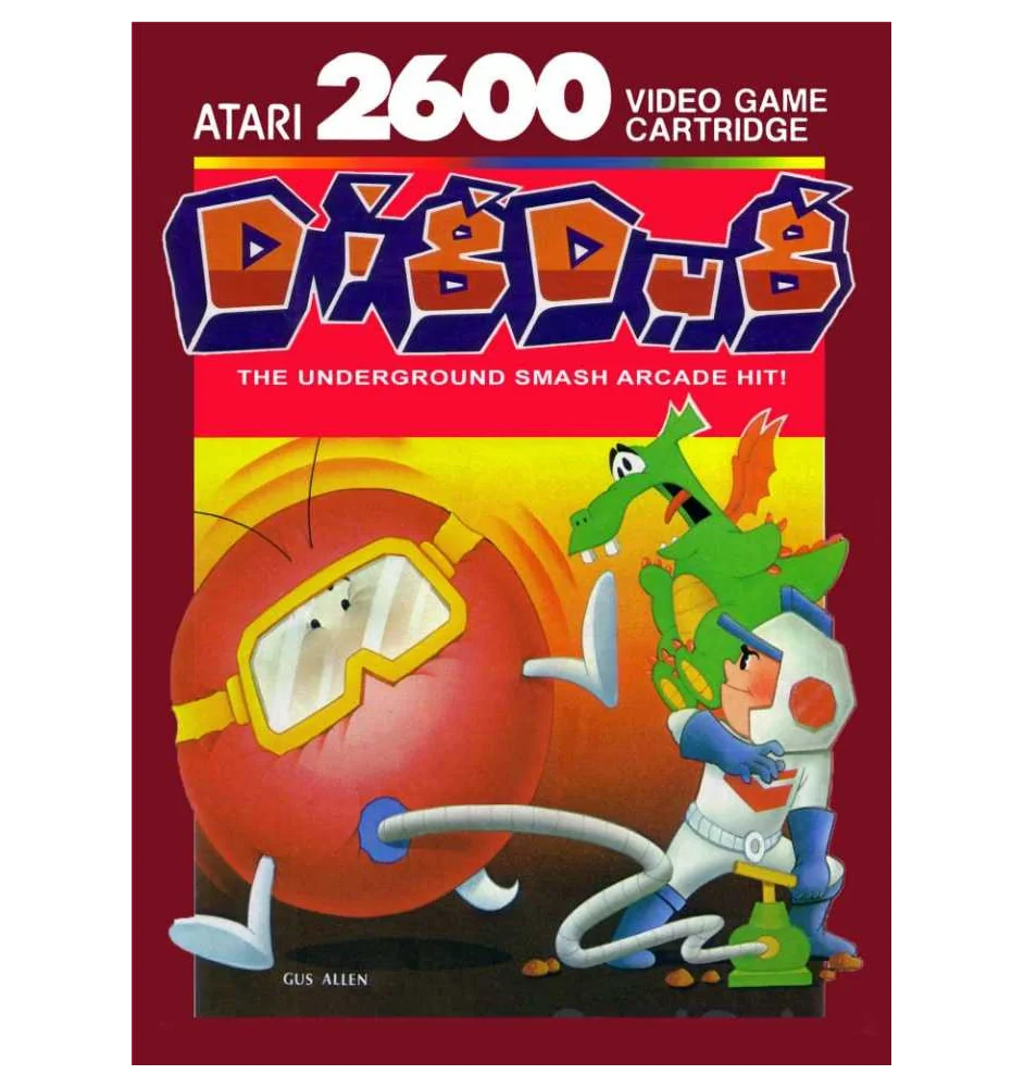 Atari 2600 Dig Dug Loose