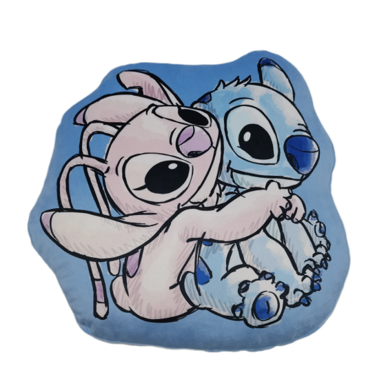 Stitch & Angel Love Coussin 3D