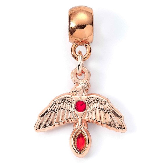 Harry potter Phénix Rose Gold Charme pour Collier & Bracelet