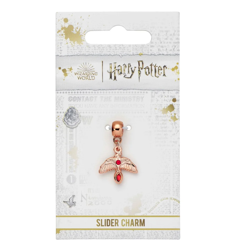 Harry potter Phénix Rose Gold Charme pour Collier & Bracelet