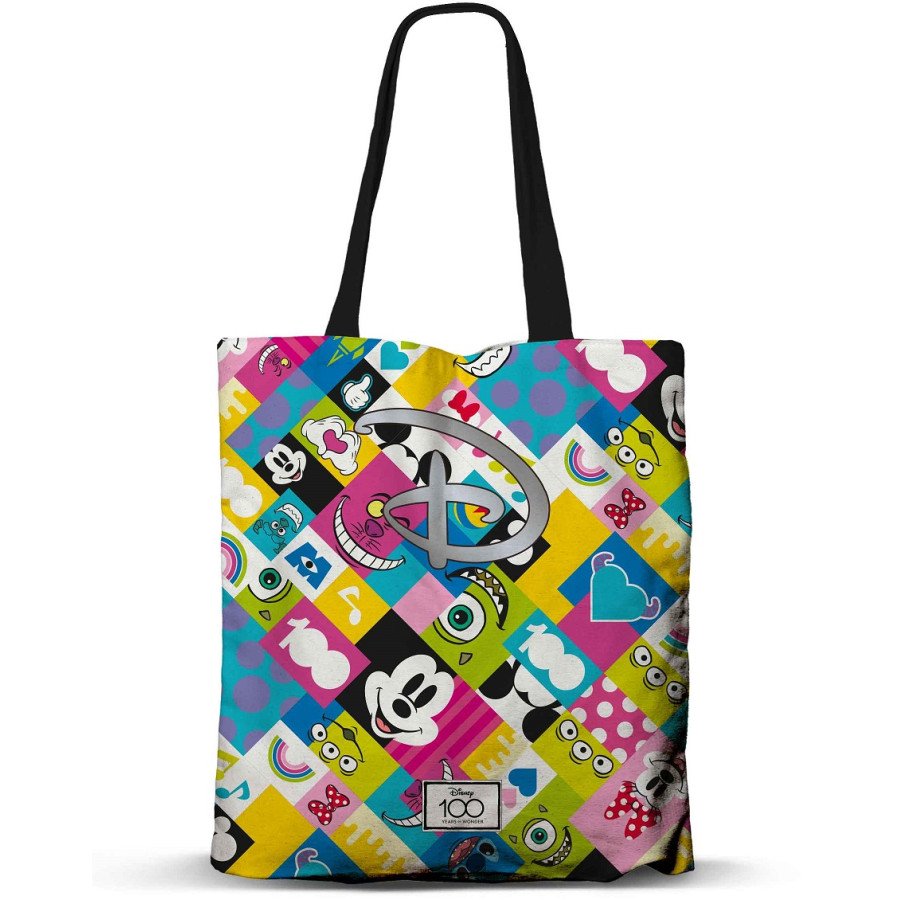 Disney 100 Ans Tote Bag Premium 40x33x1cm