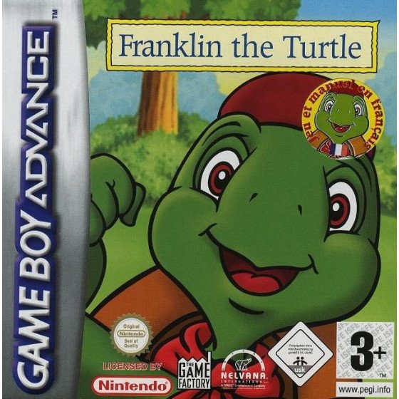 Game Boy Advance Franklin The Turtle Loose + Notice Eur