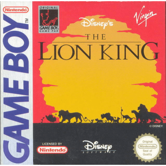Game Boy The Lion King Loose Eur