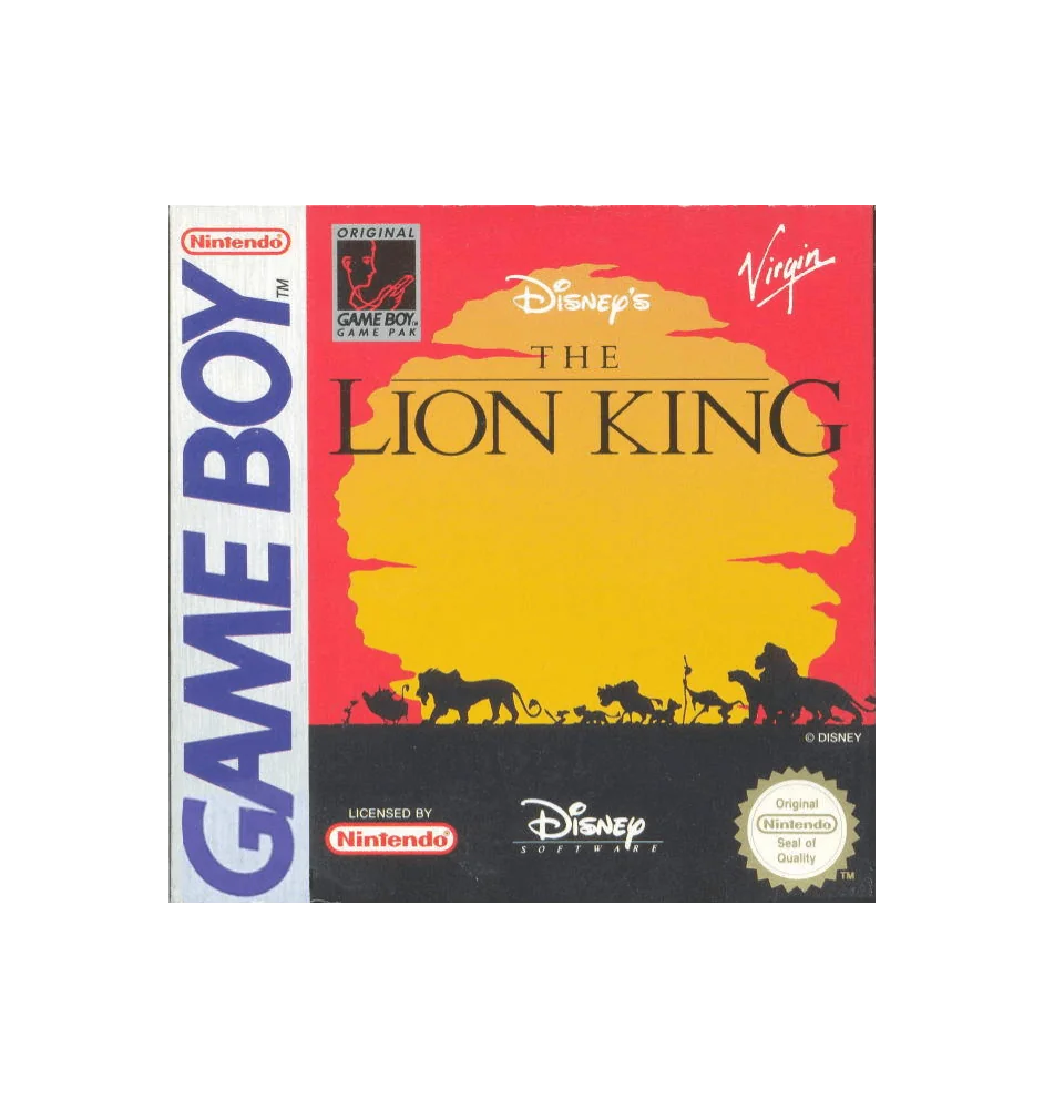 Game Boy The Lion King Loose Eur