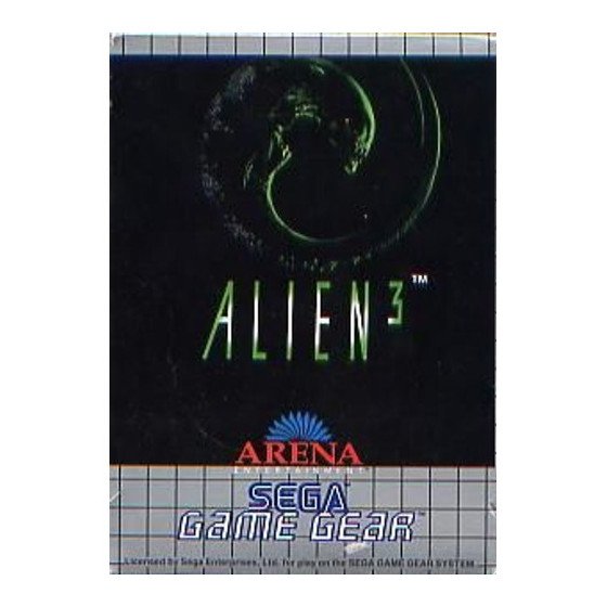 Game Gear Alien 3 Avec Notice Loose