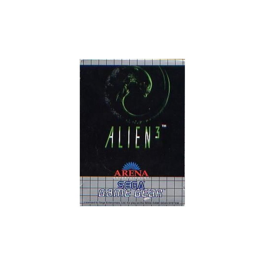 Game Gear Alien 3 Avec Notice Loose