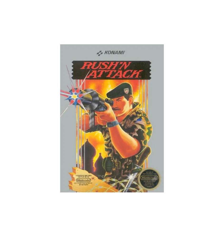 Nes Rush'n Attack Loose Pal B EEC