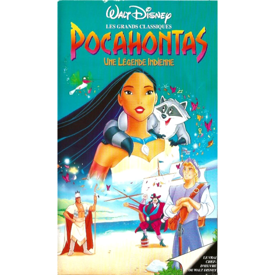 VHS Pocahontas une Legende Indienne