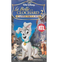 VHS La Belle Et Le Clochard 2 l'appel de la rue