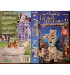 VHS La Belle Et Le Clochard 2 l'appel de la rue