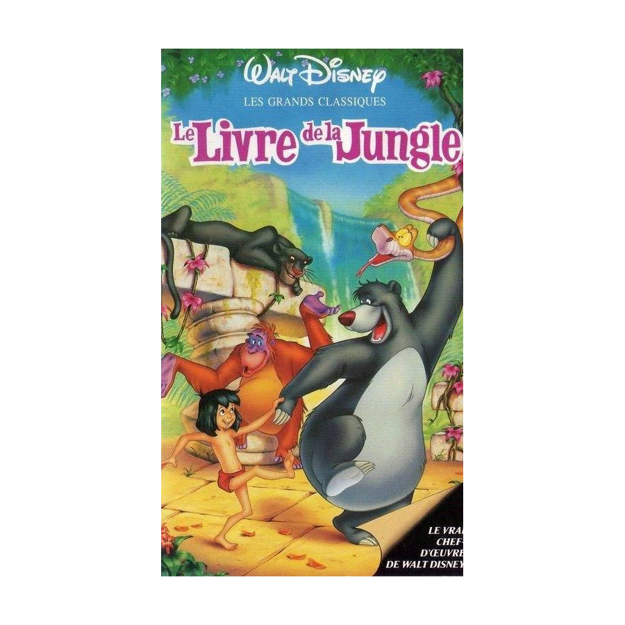 VHS Le Livre De La Jungle