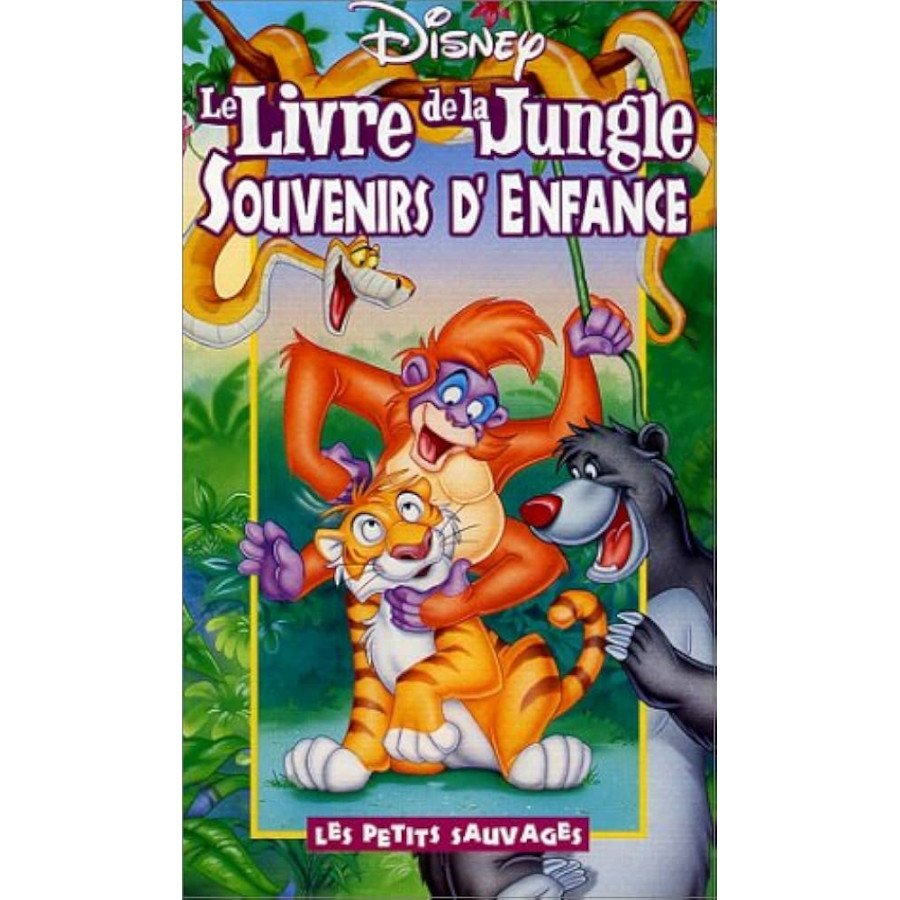 VHS Le Livre De La Jungle Souvenirs d'Enfance