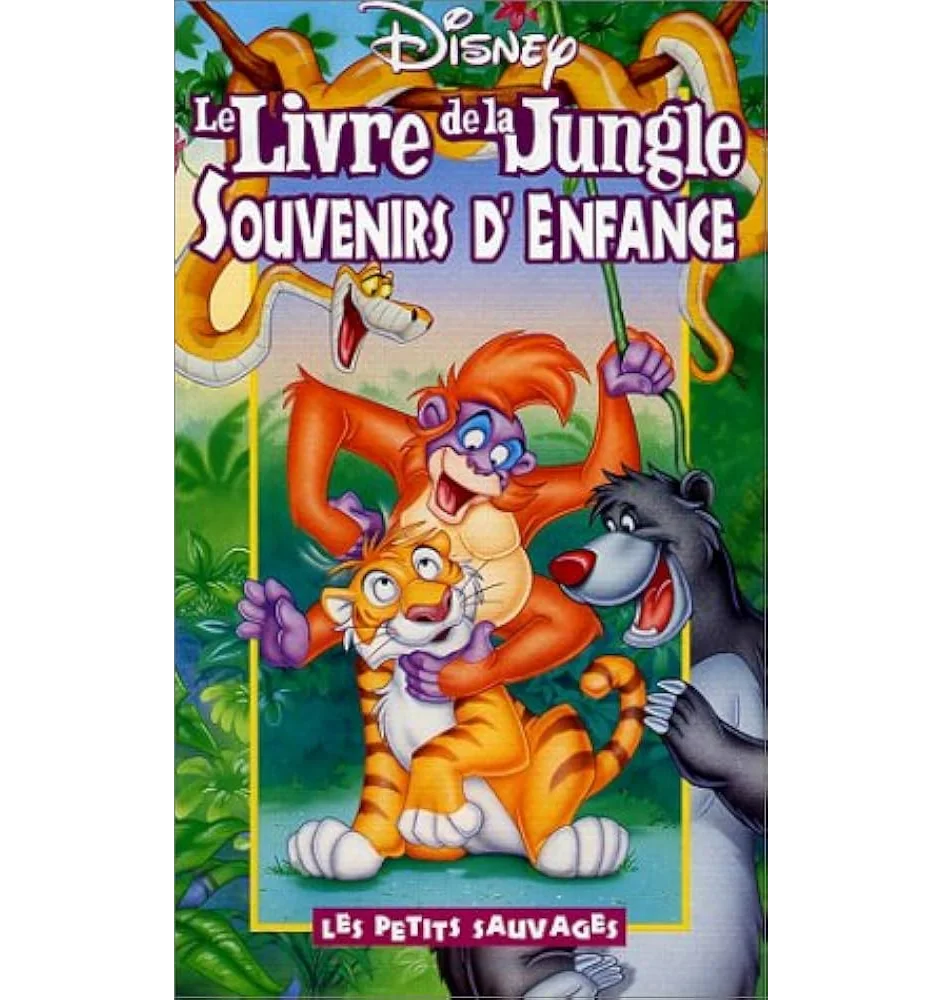 VHS Le Livre De La Jungle Souvenirs d'Enfance