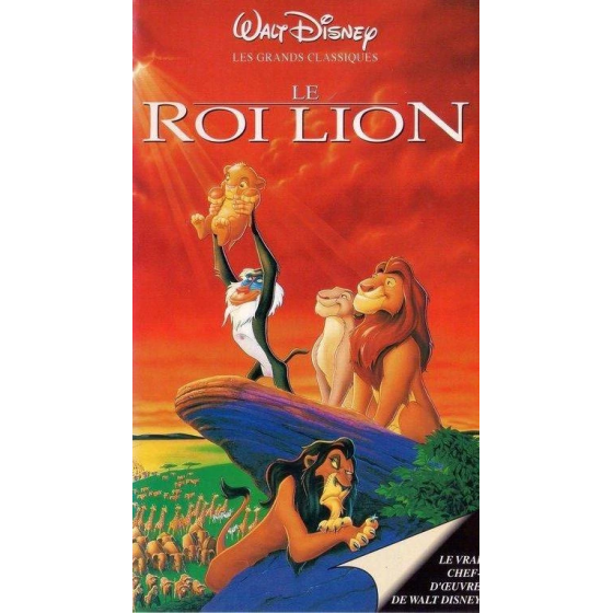 VHS le roi lion