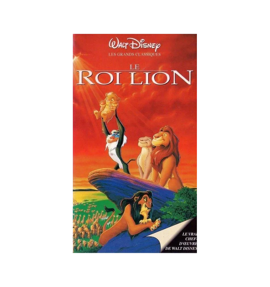 VHS le roi lion