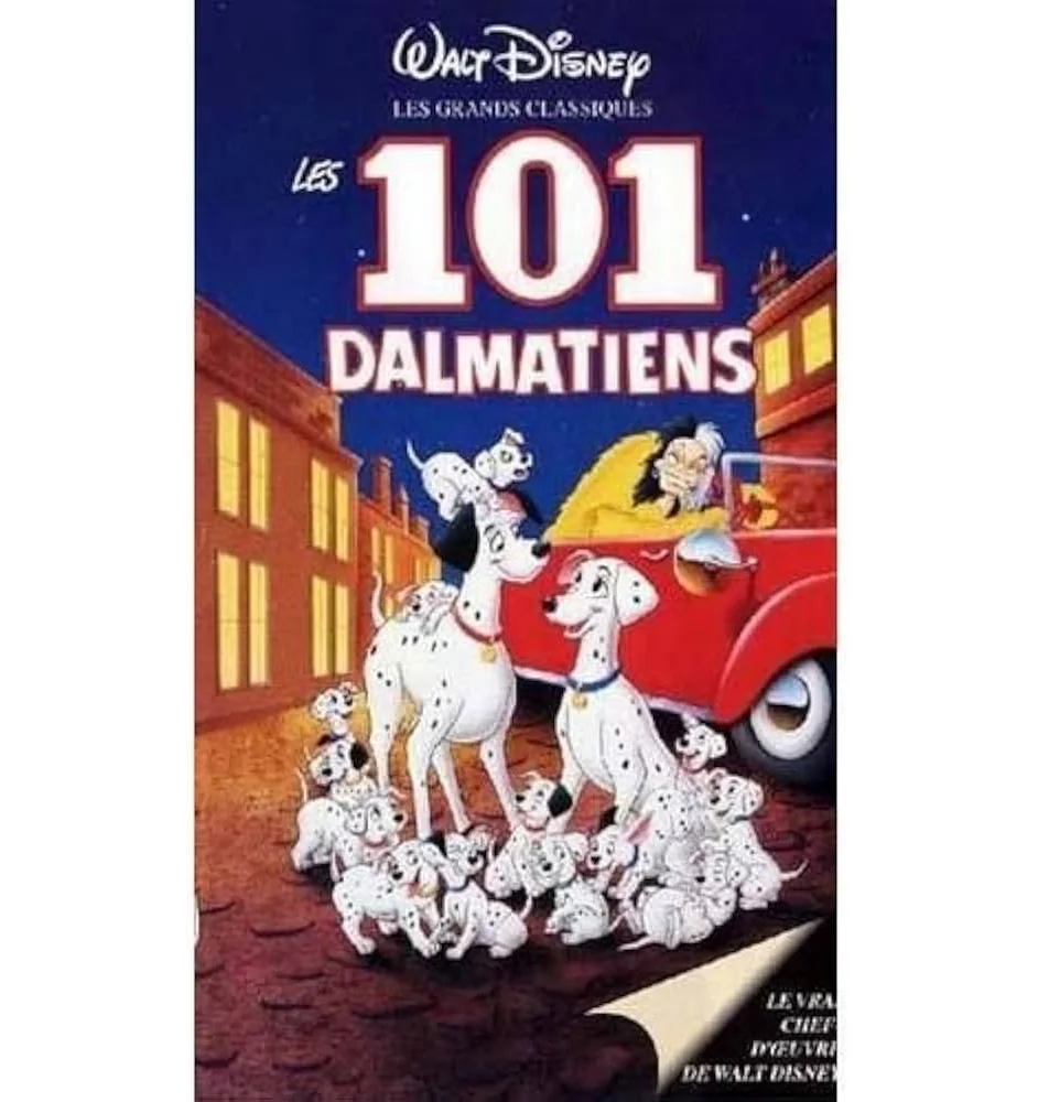 VHS Les 101 Dalmatiens