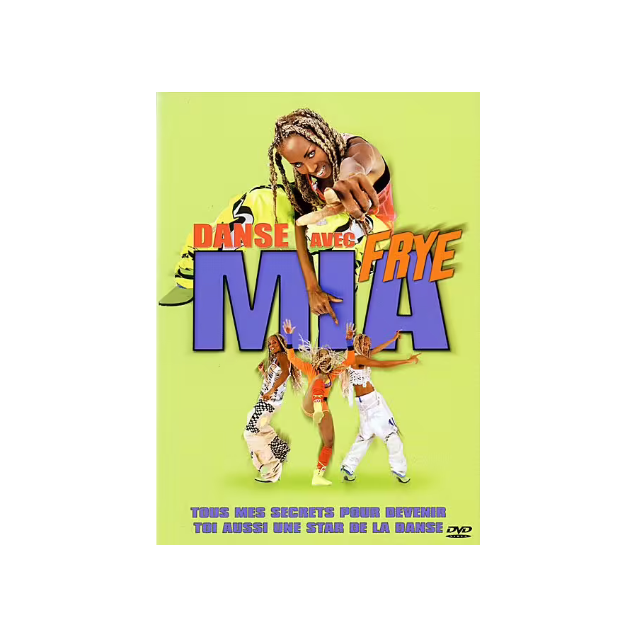 VHS Danse Avec Mia Frye Poster Inclu