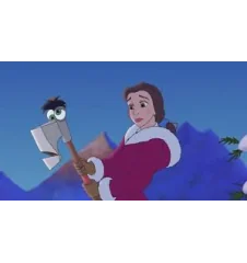 VHS La Belle Et La Bete 2 Le Noel Enchanté