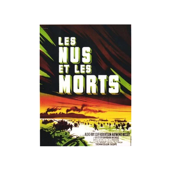 VHS Les nus et les morts