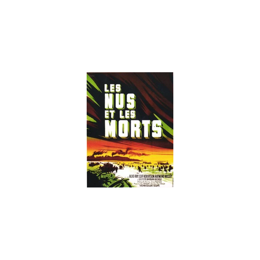 VHS Les nus et les morts