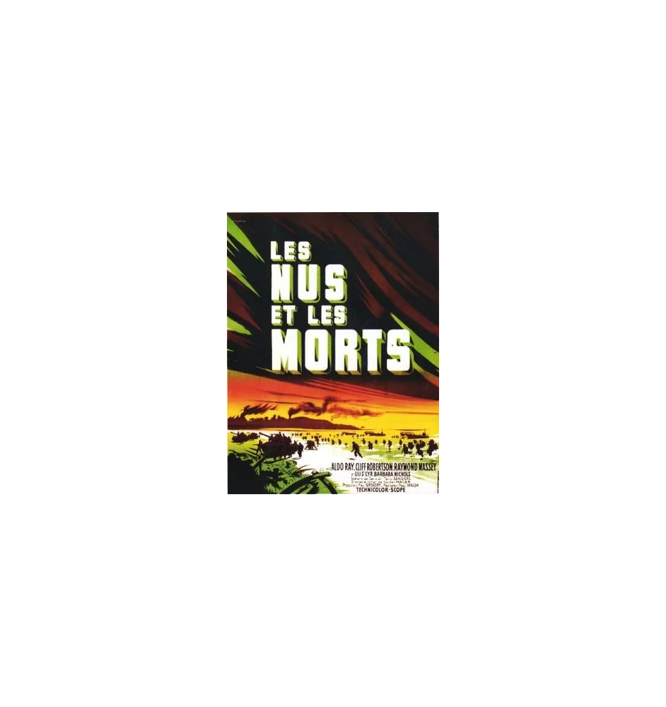 VHS Les nus et les morts