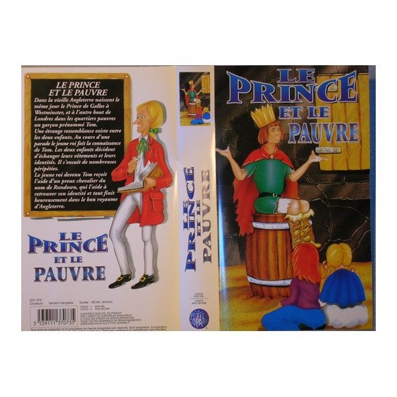 VHS le prince et le pauvre