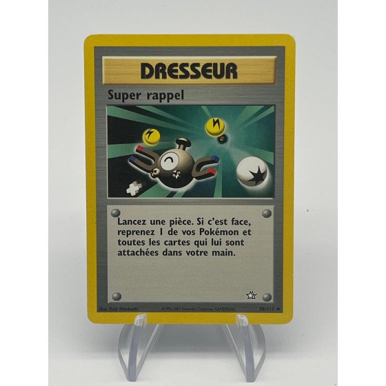 Dresseur Super Rappel 98/111